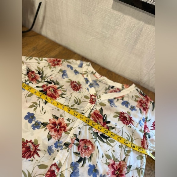 Floral Viscose Blouse - Koton Plus (Size 46 / UK 20) - Picture 4 of 9